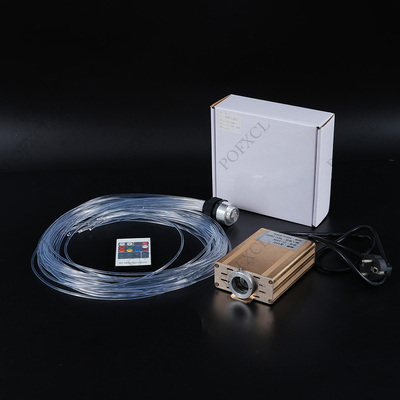 七彩16W照明光纤单头光源机器