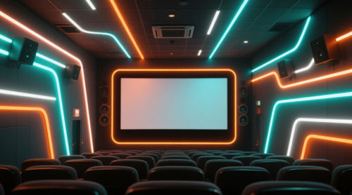 Cinema atmosphere light