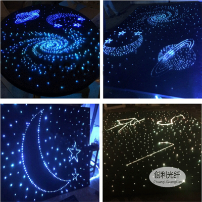 塑料光纤星空灯照明尾端发光PMMA